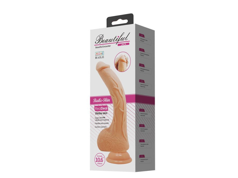 Jack Dildo Realista Flexible 106