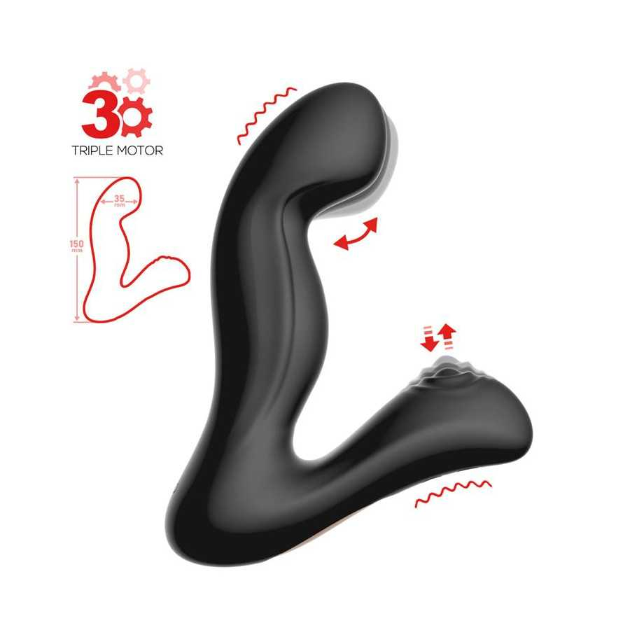 Convo Prostate Stimulator with Tapping and Finger Wiggle Function