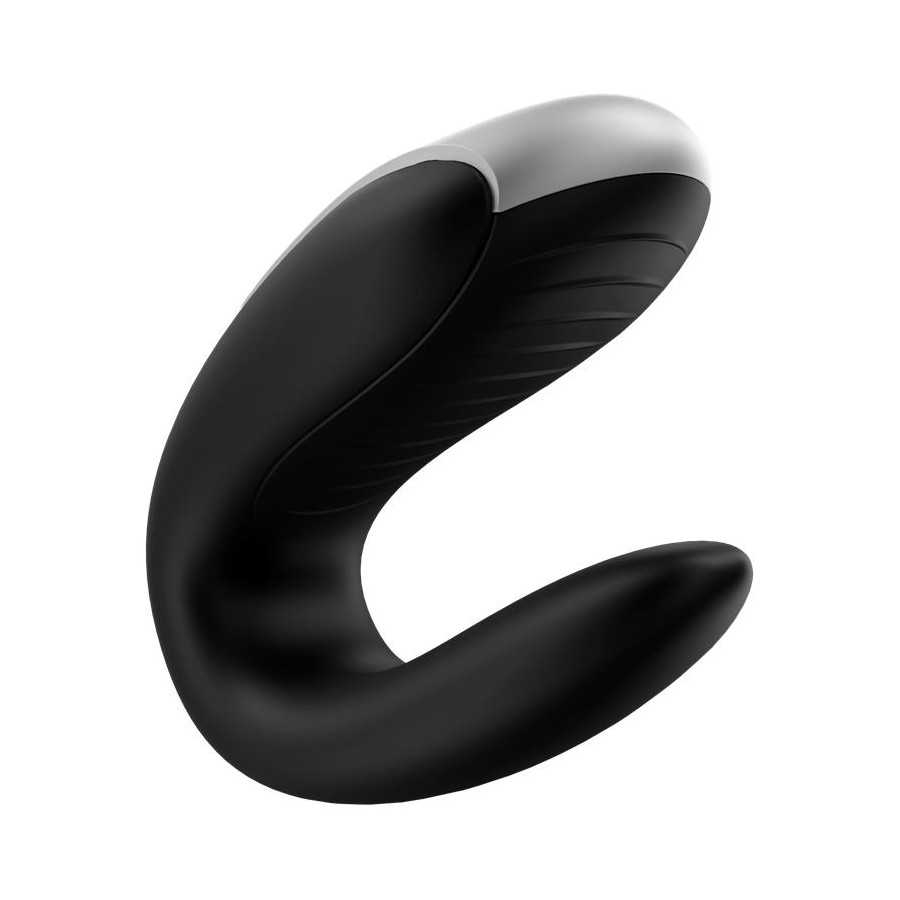 Double Fun Vibrador para Parejas con APP y Control Remoto Negro