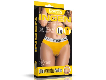 Braguita Abierta con Bala Vibradora y Control Remoto Talla L