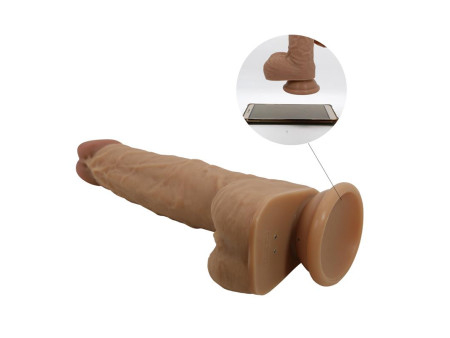 Jonathan Dildo con Vibracion y Empuje Control Remoro