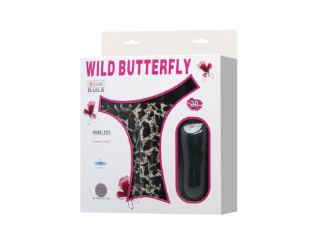 Wild Butterfly Braguita con Bala Vibradora y Control Remoto Wild Butterfly Braguita con Bala Vibradora y Control Remoto