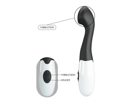 Vibrador Charles 30 funciones Negro Vibrador Charles 30 funciones Negro
