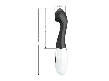 Vibrador Charles 30 funciones Negro Vibrador Charles 30 funciones Negro
