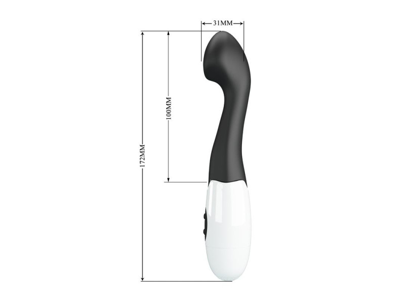 Vibrador Charles 30 funciones Negro