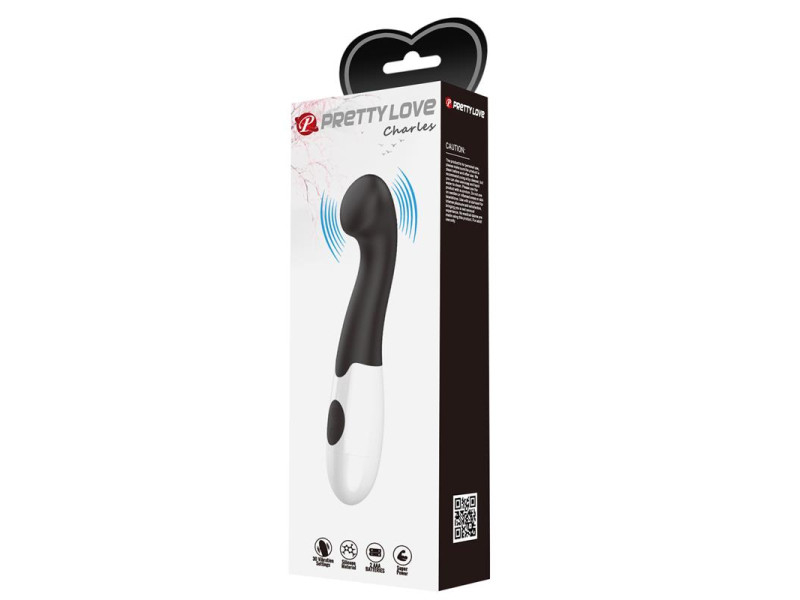 Vibrador Charles 30 funciones Negro