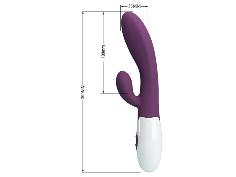 Alvis Vibrador 30 funciones Purpura