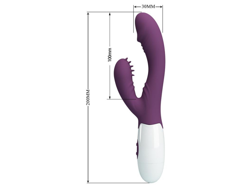 Vibrador Andre 30 funciones Purpura