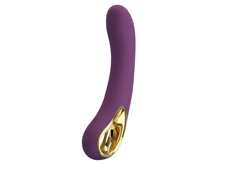 Ethan Vibrador con APP Purpura