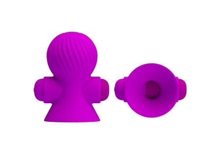 Funda para los Pezones con Vibracion Rosa Funda para los Pezones con Vibracion Rosa
