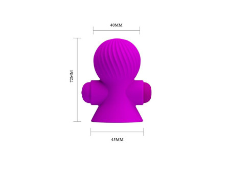 Funda para los Pezones con Vibracion Rosa Funda para los Pezones con Vibracion Rosa