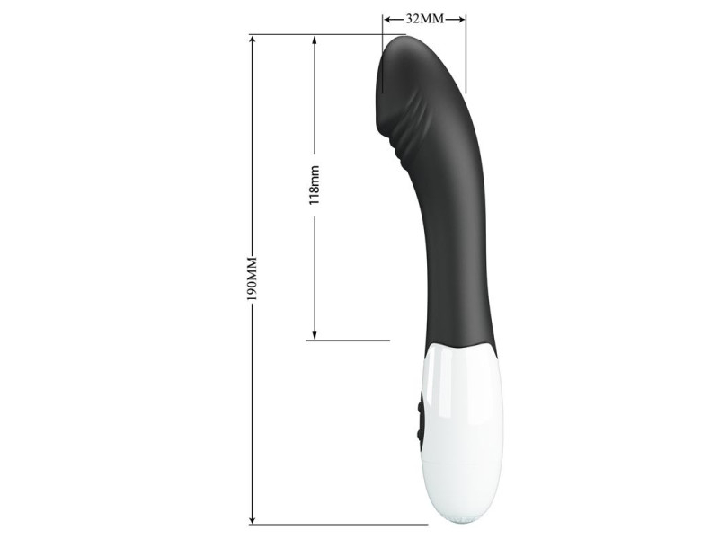 Vibrador Elemental 30 Funiones Negro