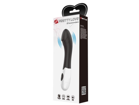 Vibrador Elemental 30 Funiones Negro Vibrador Elemental 30 Funiones Negro