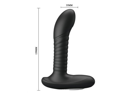 Estimulador Anal con Bolas Internas y Rotacion Estimulador Anal con Bolas Internas y Rotacion