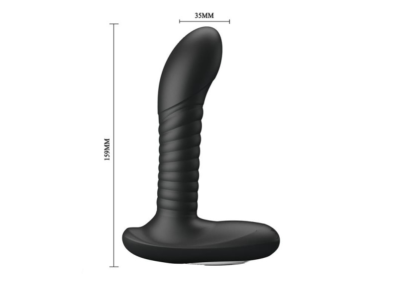 Estimulador Anal con Bolas Internas y Rotacion