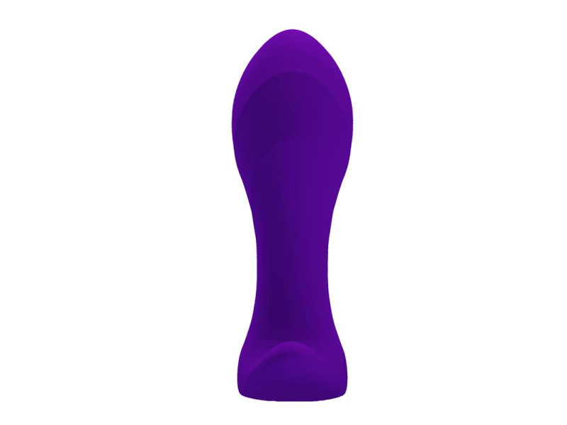 Estimulador Anal con Vibracion Purpura