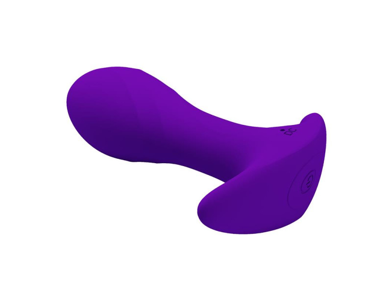 Estimulador Anal con Vibracion Purpura