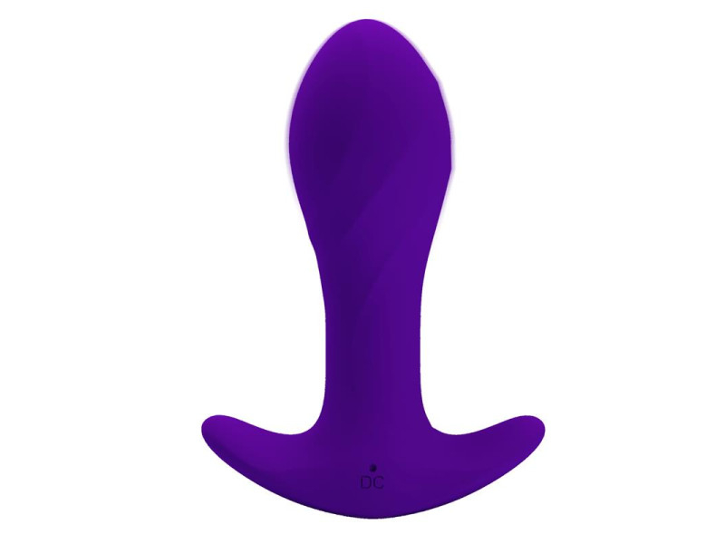 Estimulador Anal con Vibracion Purpura