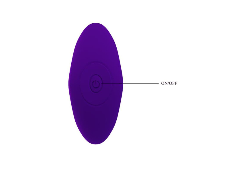 Estimulador Anal con Vibracion Purpura