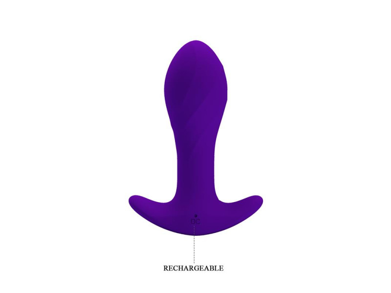 Estimulador Anal con Vibracion Purpura