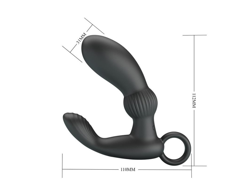 Masajeador Prostatico Cayla Negro