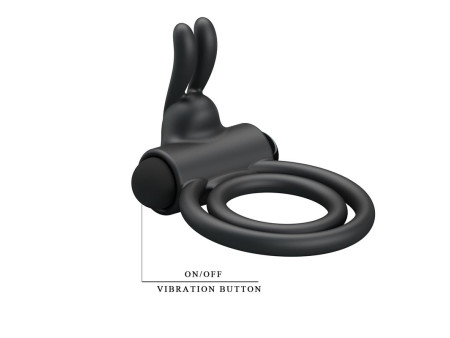 Anillo Doble para el Pene con Vibracion Osmond
