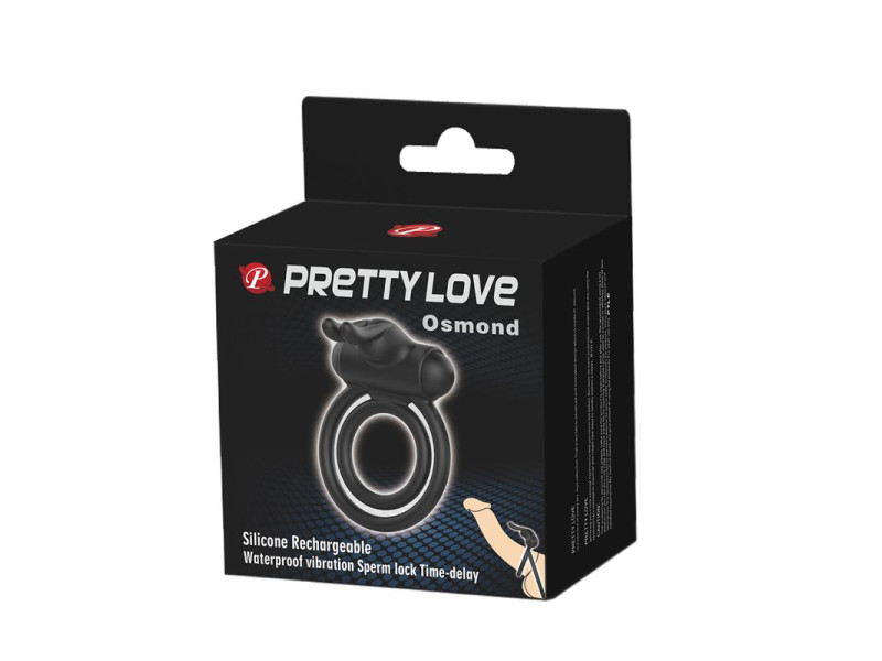 Anillo Doble para el Pene con Vibracion Osmond