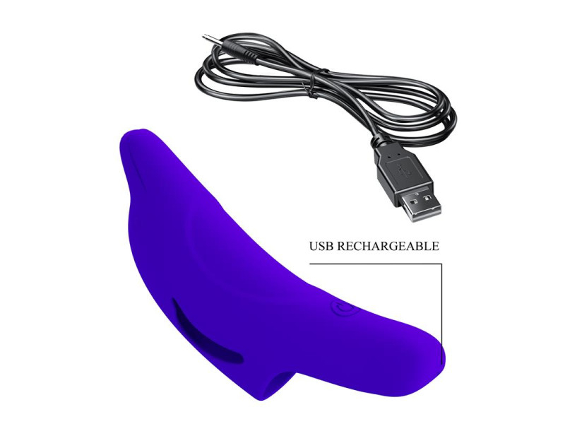 Estimulador de Dedo con Vibracion Delphini Honey