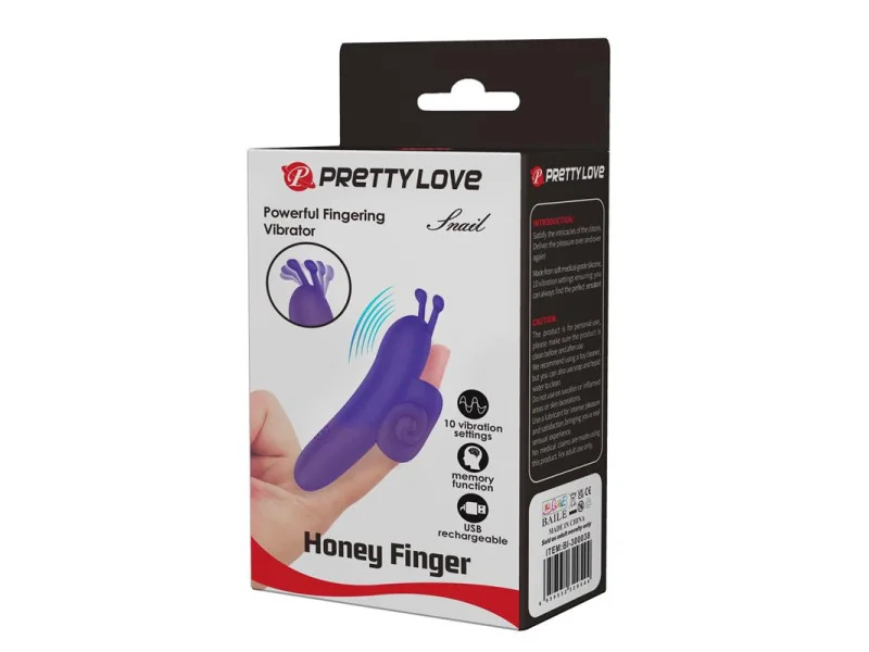 Vibrador para el Dedo Snail