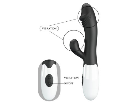 Vibrador Snappy 30 funciones Negro