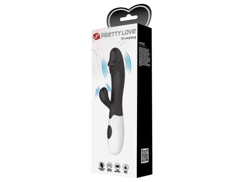 Vibrador Snappy 30 funciones Negro