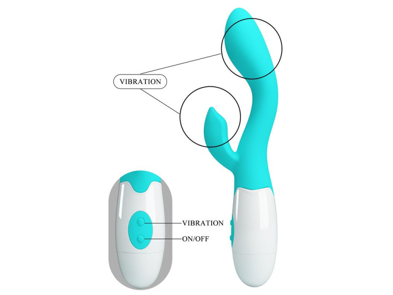 Vibrador Brighty 30 funciones Azul