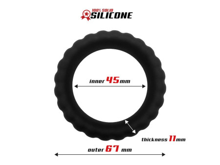 Anillo para el Pene Silicona Solida 45 cm