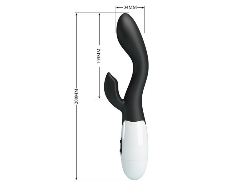 Vibrador Brighty 30 funciones Negro