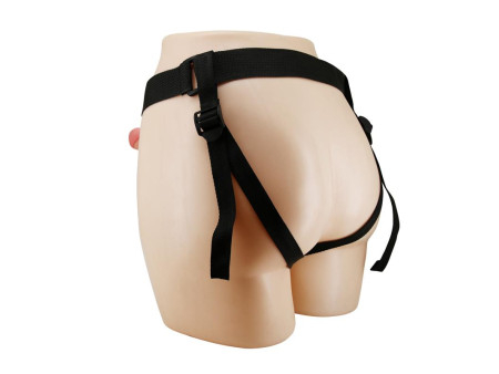 Arnes con Dildo Hueco 19 cm Mavis