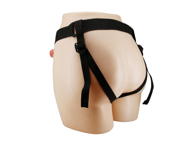Arnes con Dildo Hueco 19 cm Mavis