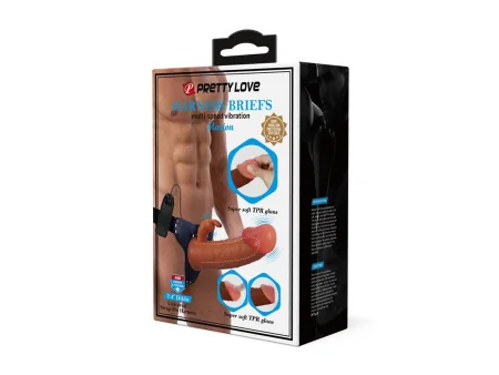 Arnes con Dildo Hueco y Vibracion 74 Mavion