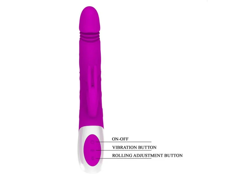 Vibrador con Bolas Rolling y Movimiento Up and Down Adrian