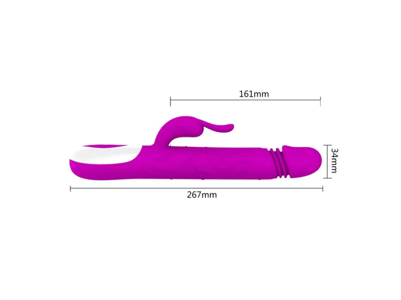 Vibrador con Bolas Rolling y Movimiento Up and Down Adrian