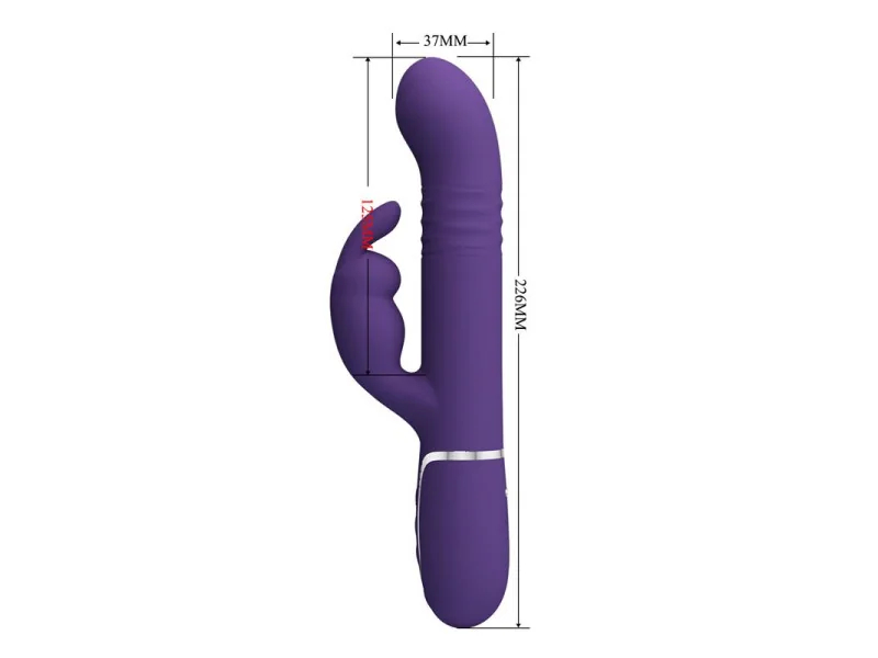 Coale Vibrador con Thursting y Bolas Rotatorias