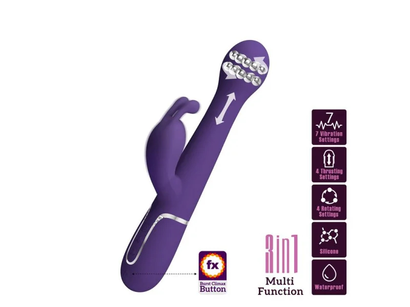 Dejon Vibrador con Thursting y Rotacion Twinkled