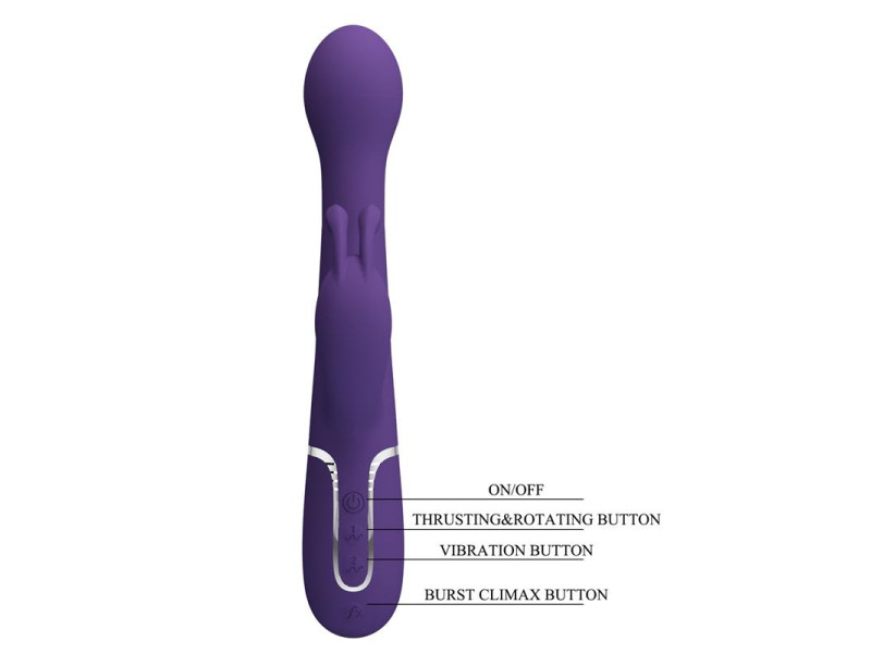 Dejon Vibrador con Thursting y Rotacion Twinkled
