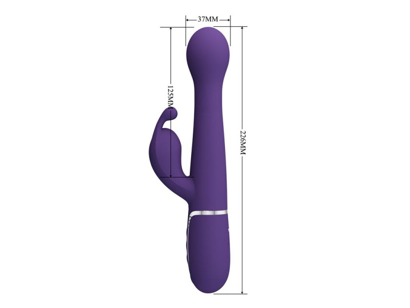Dejon Vibrador con Thursting y Rotacion Twinkled