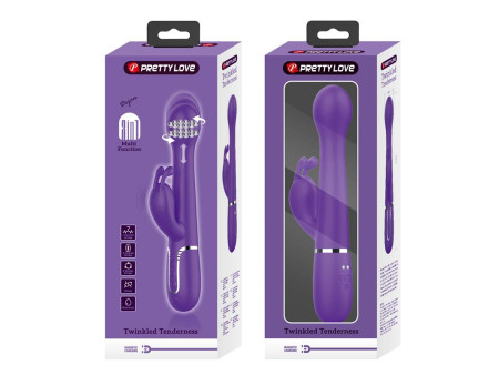 Dejon Vibrador con Thursting y Rotacion Twinkled