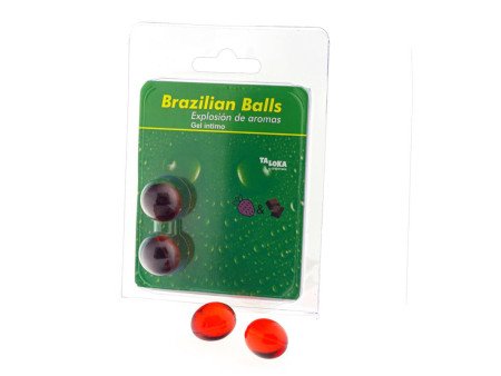 Set 2 Brazilian Balls Aroma Fresa y Chocolate