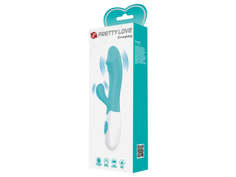 Vibrador Snappy 30 funciones Azul