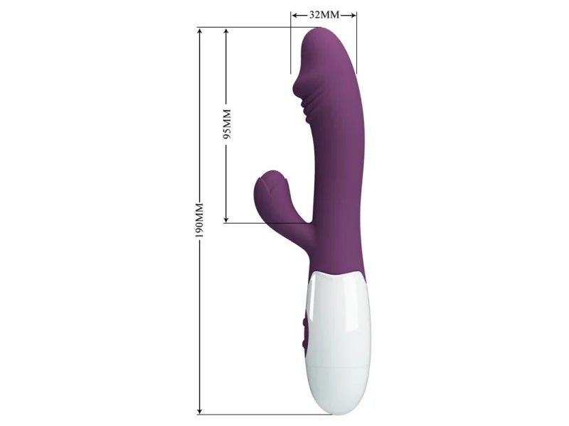 Vibrador Snappy 30 funciones Purpura