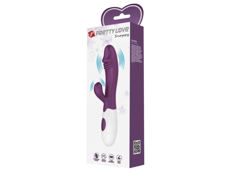 Vibrador Snappy 30 funciones Purpura