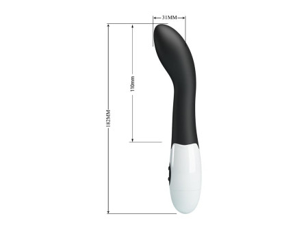 Vibrador Bishop 30 funciones Negro
