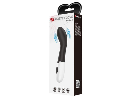 Vibrador Bishop 30 funciones Negro